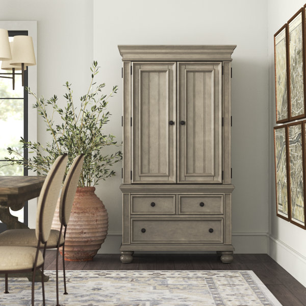 Greyleigh™ Bulah 2 Drawer Armoire & Reviews Wayfair